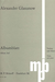 Glazunoff: Album Leaf (violin & piano)