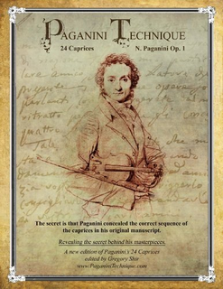 Paganini (Shir): 24 Caprices Op. 1 (solo violin)