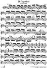 HAL LEONARD Paganini, N. (Cantu, ed.): 24 Caprices, Op.1, (violin)