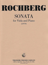 Carl Fischer Rochberg: Viola Sonata (viola & piano)