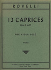 International Music Company Rovelli, Pietro: 12 Caprices, Op.3 & Op.5 (Viola)