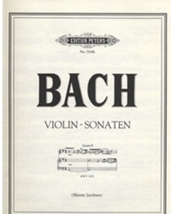 Bach, J.S.: Violin Sonata #2 BWV 1015 (violin & piano)