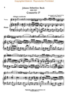 Schirmer Bach, J.S. (Herrmann): Concerto in A minor, BWV 1041 (violin, and piano reduction)