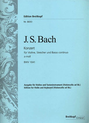 Bach, J.S. (Hofmann): Concerto #1 in a minor BWV 1041