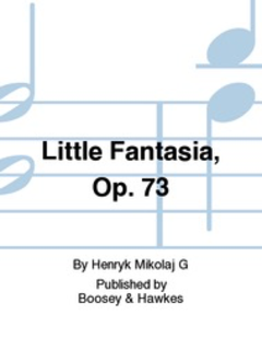 HAL LEONARD Gorecki, H.: Little Fantasia Op. 73 (violin & piano)