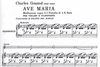 HAL LEONARD Gounod, C. (Bach): Ave Maria (violin, and piano)