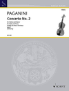 HAL LEONARD Paganini, N.: Concerto No.2 Op.7 in B minor (violin & piano)