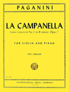 International Music Company Paganini (Kreisler): La Campanella-The Bell (violin & piano)