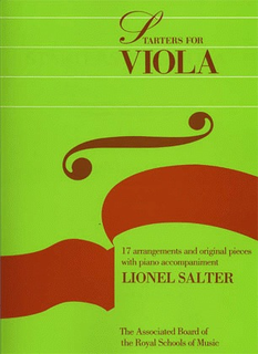 Salter, Lionel: Starters for Viola (viola & piano)