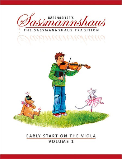 Barenreiter Sassmannshaus: Early Start on the Viola, Vol.1 (viola) Barenreiter