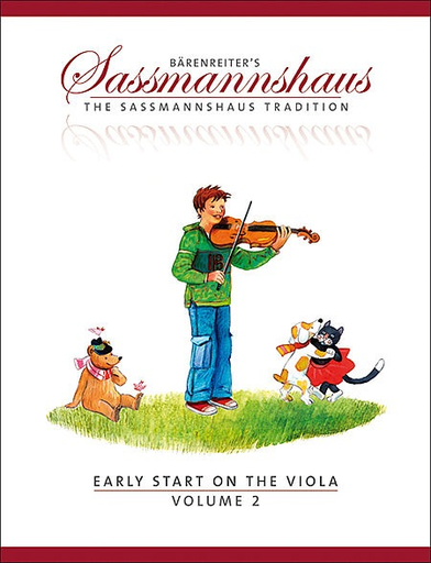 Barenreiter Sassmannshaus: Early Start on the Viola, Vol.2 (viola) Barenreiter
