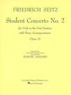 Associated Music Publishers, Inc. Seitz, F. (Lifschey): Student Concerto No.2, Op.13 (viola & piano)