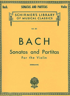 HAL LEONARD Bach, J.S. (Herrmann): Sonatas & Partitas (violin solo) Schirmer
