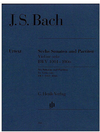 Bach, J.S. (Ronnau): 6 Sonatas & Partitas, BWV1001-1006 - URTEXT (violin) Henle