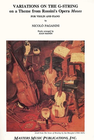 LudwigMasters Paganini, Niccolo : Moses Variations (violin & piano)