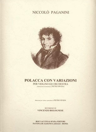 Carl Fischer Paganini, Niccolo: Polacca con Variazioni (violin & piano)