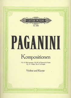 Paganini, Niccolo: Selected Compositions (violin & piano)