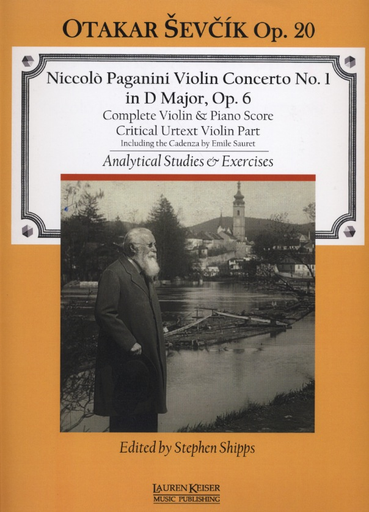 HAL LEONARD Paganini: Violin Concerto No.1 and Sevcik Op. 20