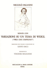 Carl Fischer Paganini, Niccolo: Suonata ''Weigl''(violin & piano)