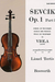 Bosworth Sevcik, O. (Tertis): Op.1#2 Viola
