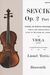 Bosworth Sevcik, O. (Tertis): Op.2#2 School of Bowing (Viola)