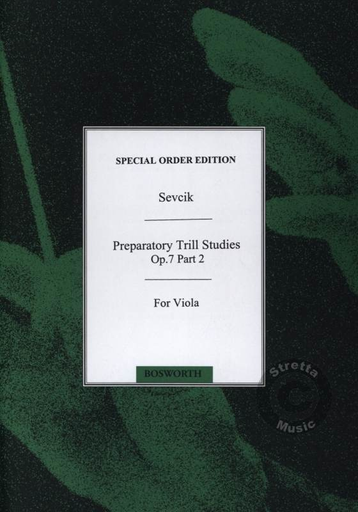 HAL LEONARD Sevcik, O. (Arnold): Preparatory Studies in Trilling Op.7 Bk.2 (viola)