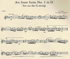 Bach, J.S. (Campbell): Air ''on the G String'' from Suite #3 in D (violin/piano)