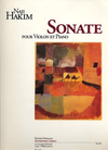 Hakim, Naji: Sonate pour Violon et Piano (violin & piano)