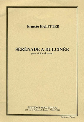 HAL LEONARD Halffter, Ernesto: Serenade a Dulcine (violin & piano)