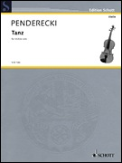 HAL LEONARD Penderecki, K.: Tanz (violin)