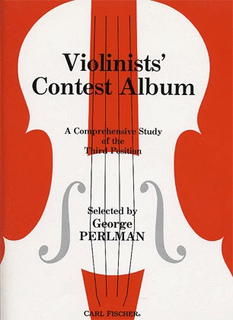 Carl Fischer Perlman George (arr): The Violinist's Contest Album (violin & piano)