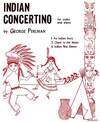 Carl Fischer Perlman, George: Indian Concertino (violin & piano)