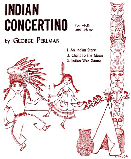Carl Fischer Perlman, George: Indian Concertino (violin & piano)