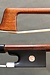 TOURTE silver-mounted violin bow, GERMANY, 55.4g