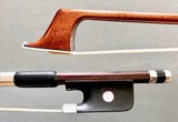 French R. SCHALLOCK A Paris silver cello bow, FRANCE, 80.4 grams