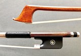 H. SCHICKER cello bow, silver/ebony, 78.1g
