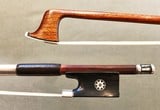 French R&M MILLANT violin bow with replaced frog & button, FRANCE