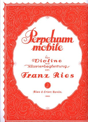 Carl Fischer Ries, Franz: Perpetuum Mobile (violin & piano)