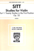 Carl Fischer Sitt, Hans (Saenger): Studies for Violin Op.32 Bk.1