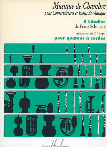 Carl Fischer Schubert, F. (Voirpy): 5 Ländler (string quartet)