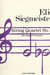 Carl Fischer Siegmeister, Elie: String Quartet No. 3 (On Hebrew Themes), set of parts