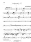 Carl Fischer Siegmeister, Elie: String Quartet No. 3 (On Hebrew Themes), set of parts