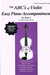 Carl Fischer POP. Rhoda: The ABC's of Violin, Bk.1 (piano accompaniment)