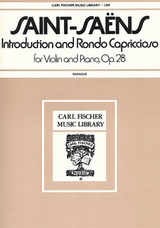 Carl Fischer Saint-Saens, Camille: Introduction & Rondo Capriccioso Op.28