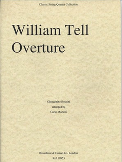 Carl Fischer Rossini, Giacomo (Martelli): William Tell Overture (string quartet)