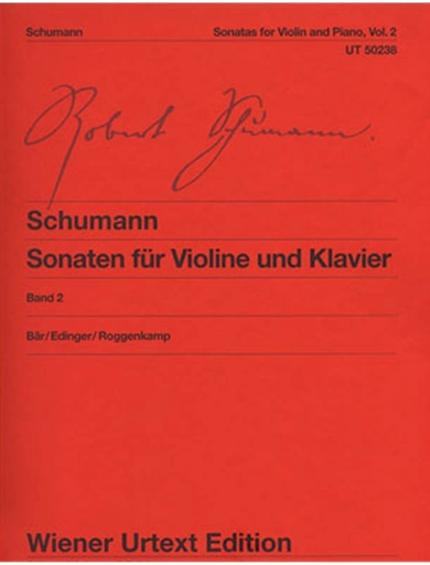 Carl Fischer Schumann, Robert: Sonatas for Violin & Piano Vol.2 WoO2