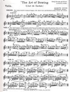 Carl Fischer Tartini, Giuseppe (David): The Art of Bowing (violin)