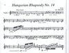 Carl Fischer Liszt, Franz (Martelli): Hungarian Rhapsody No. 14 (string quartet)