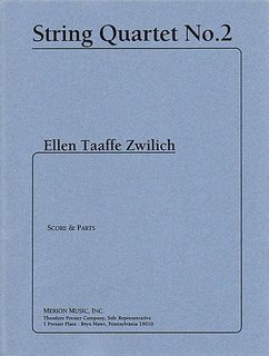 Carl Fischer Zwilich, Ellen Taaffe: String Quartet No. 2 (score and parts)