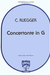 Carl Fischer Ruegger, Charlotte: Concertante in G (violin & piano)